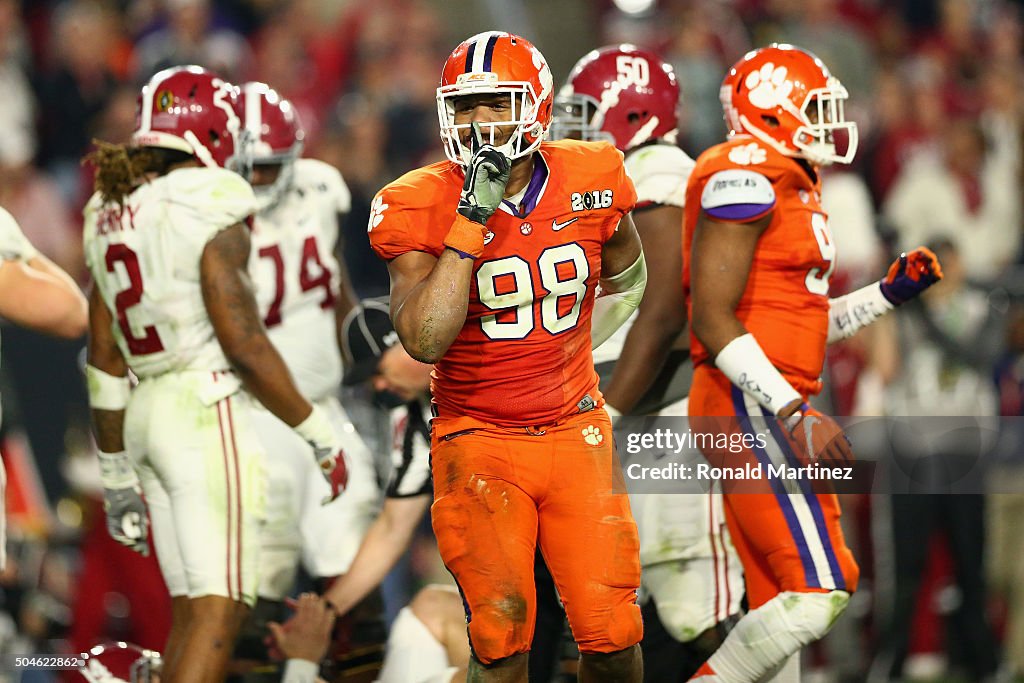 CFP National Championship - Alabama v Clemson