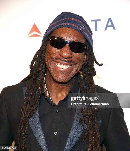 Musician Boyd Tinsley attends Frank Sinatra's 100 Birthday Celebration at The Pierre Hotel on January 11, 2016 in New York City.