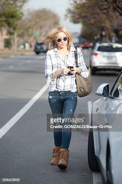 Kate Hudson is seen on January 11, 2016 in Los Angeles, California.