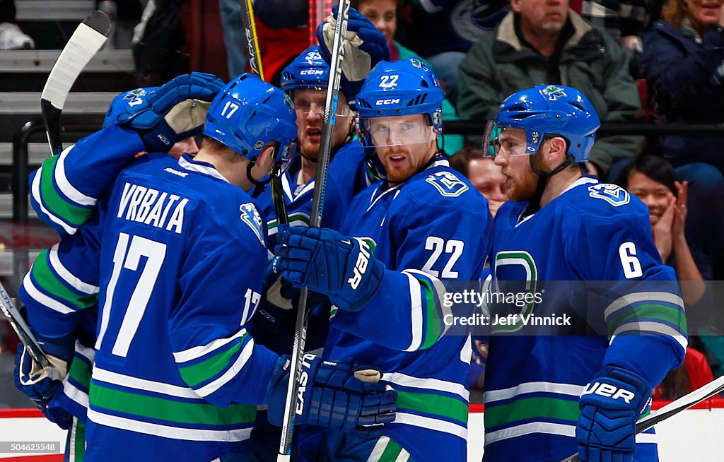 Florida Panthers v Vancouver Canucks