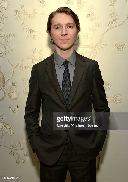 Actor Paul Dano attends The Weinstein Company And A+E Networks "War And Peace" Screening at The London West Hollywood on January 11, 2016 in West...
