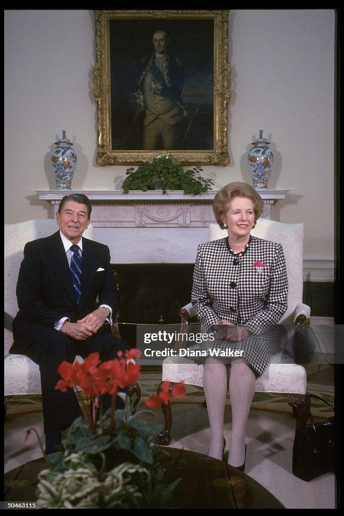 Ronald Reagan And Margaret Thatcher