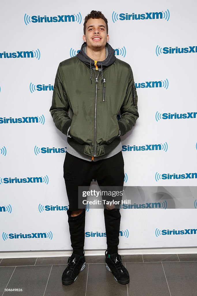 Celebrities Visit SiriusXM Studios - January 11, 2016