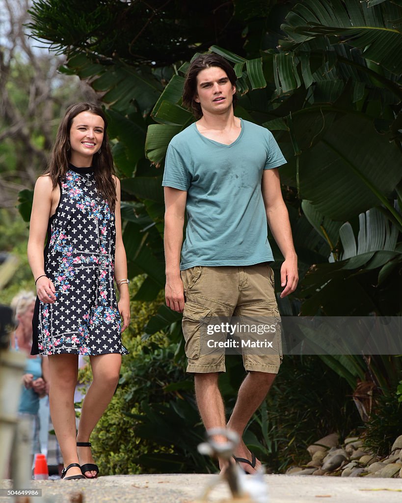 Jackson Gallagher And Philippa Northeast Film Home And Away On News jackson-gallagher-and-philippa-northeast-film-home-and-away-on-news