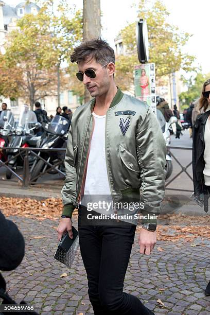 Guest on day 9 during Paris Fashion Week Spring/Summer 2016/17 on October 7, 2015 in London, England.