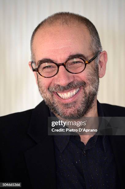 Giuseppe Tornatore attends a photocall for 'La Corrispondenza' on January 12, 2016 in Milan, Italy.