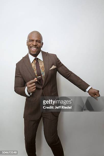 Actor Terry Crews is photographed for TV Guide Magazine on January 17, 2015 in Pasadena, California.