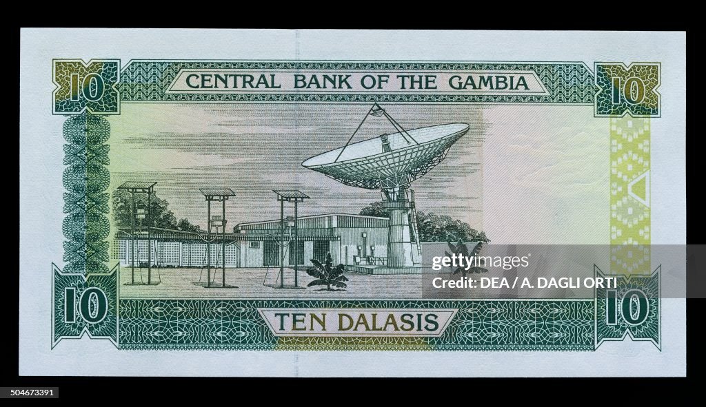 10 dalasis banknote...