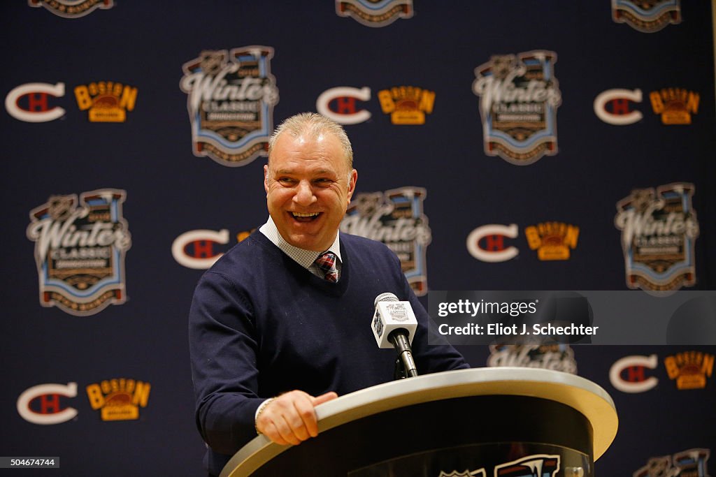 2016 Bridgestone NHL Winter Classic - Montreal Canadiens v Boston Bruins