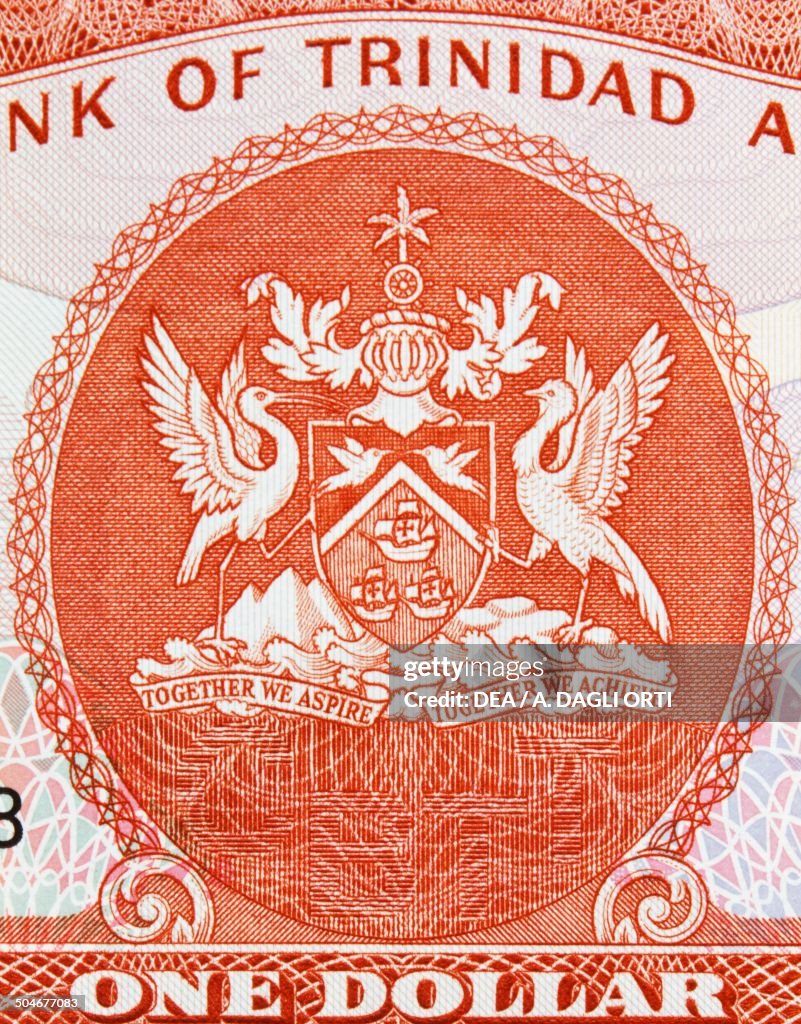1 dollar banknote...