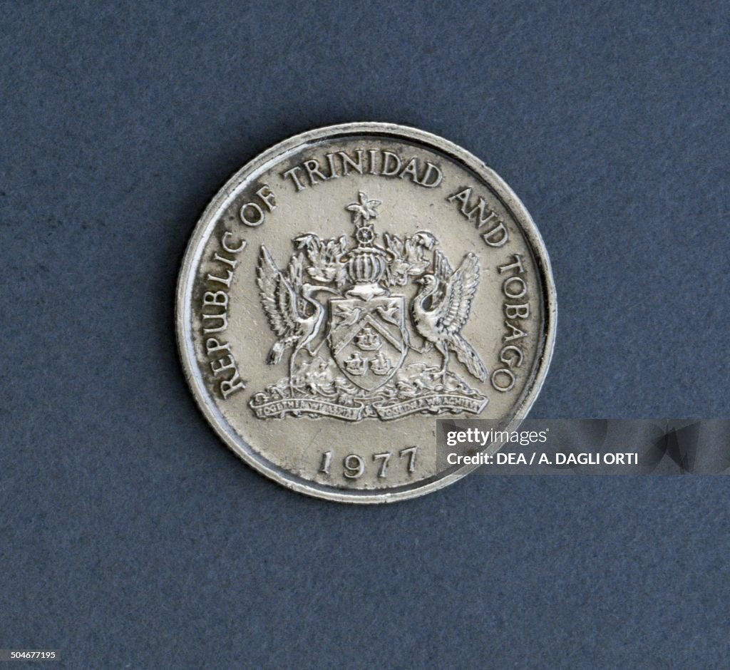 10 cents coin...