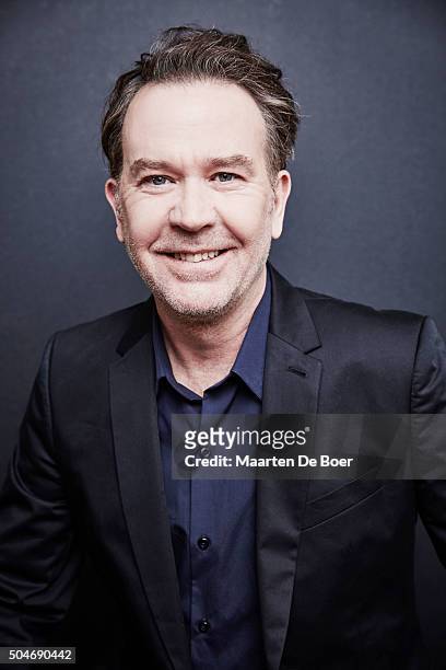 Timothy Hutton of ABC's 'American Crime' poses in the Getty Images Portrait Studio at the 2016 Winter Television Critics Association press tour at...