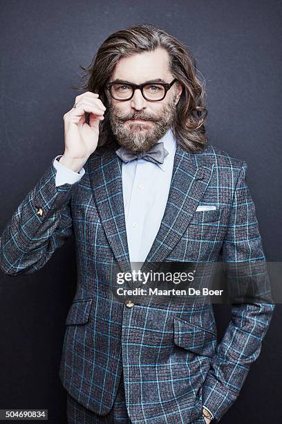 Timothy Omundson of ABC's 'Galavant' poses in the Getty Images Portrait Studio at the 2016 Winter Television Critics Association press tour at the...