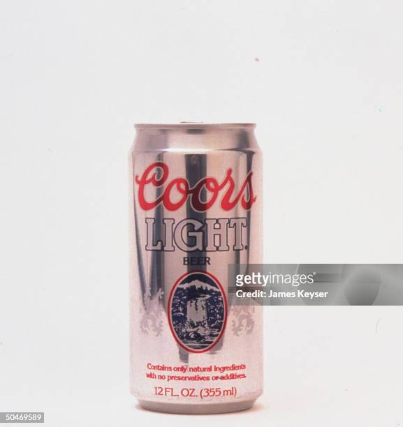 Oz. Can of Coors Light Beer.