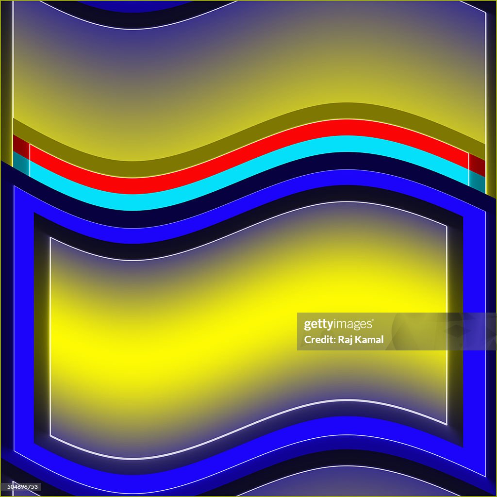 Wavy Lines Creative Abstract Design