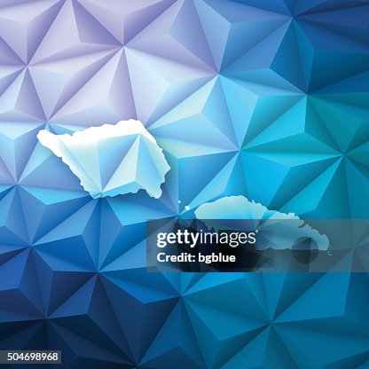 Samoa on Abstract Polygonal Background - Low Poly, Geometric Samoa on Abstract Polygonal Background - Low Poly, Geometric