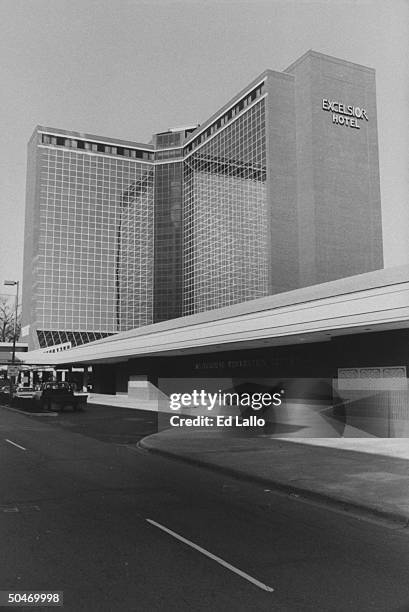 Good exterior of Excelsior Hotel.