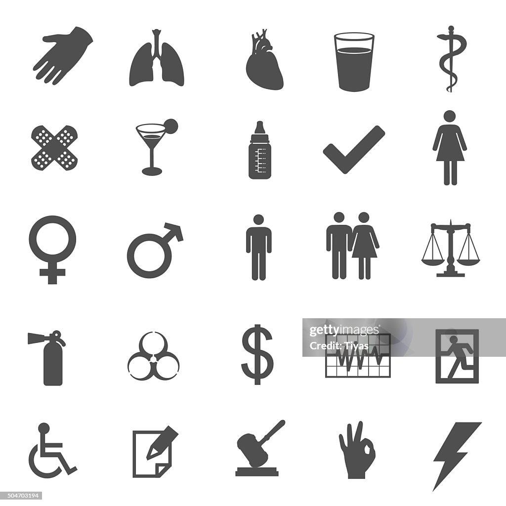 Medical and healtcare vector icons