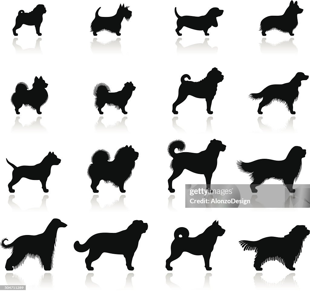 Dogs Icon Set
