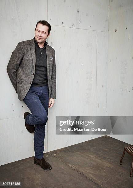 James Purefoy of SundanceTV Network's 'Hap and Leonard' poses in the Getty Images Portrait Studio at the 2016 Winter Television Critics Association...