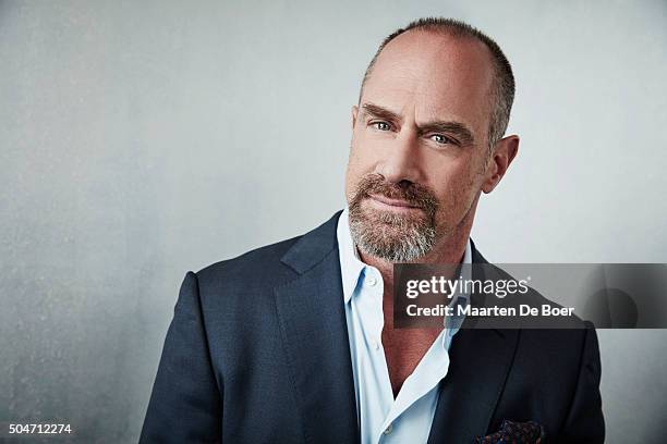 Chris Meloni of WGN America's 'Underground' poses in the Getty Images Portrait Studio at the 2016 Winter Television Critics Association press tour at...