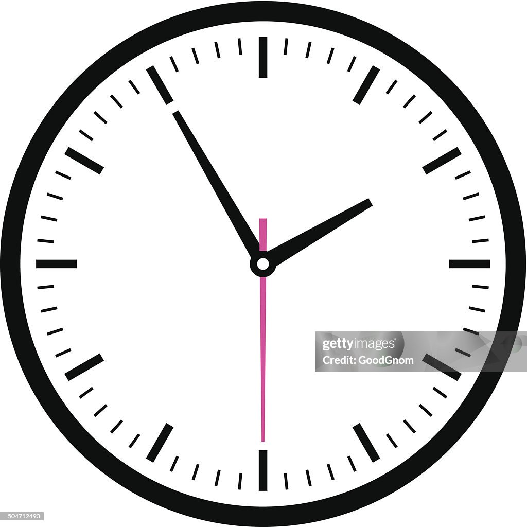 Clock Graphick Clock High-Res Vector Graphic - Getty Images