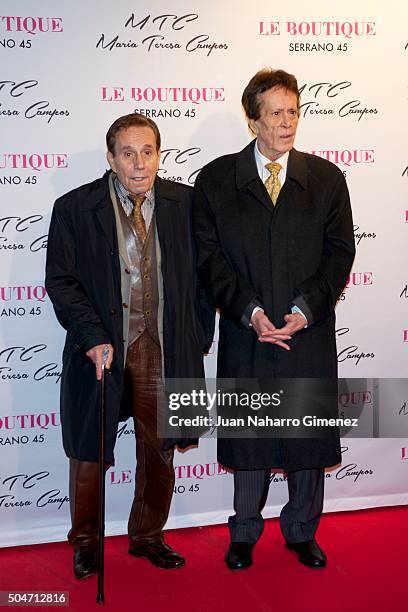 Hilario Lopez Millan attends 'MTC' shoes presentation by Maria Teresa Campos at Le Boutique on January 12, 2016 in Madrid, Spain.