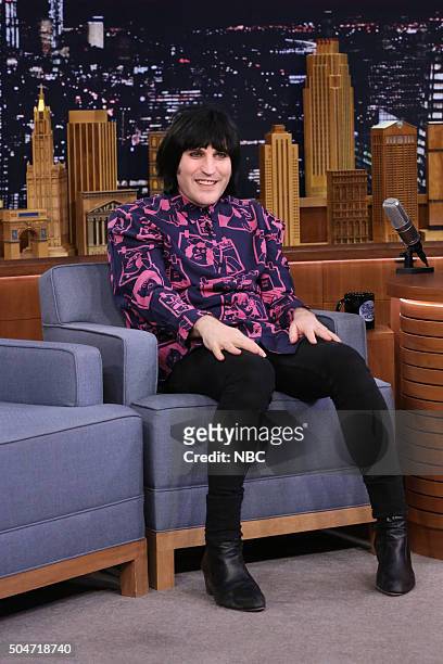 Episode 0398 -- Pictured: Comedian Noel Fielding during an interview on January 12, 2016 --