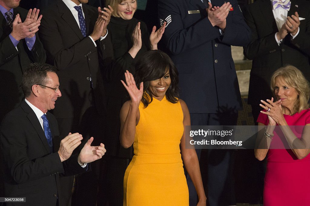 President Barack Obama Delivers Final State Of The Union Address