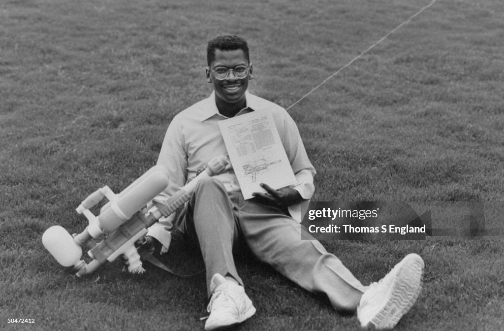 W. Johnson Inventor Lonnie Johnson, inventor of Super Soaker a large plastic pump-action ...