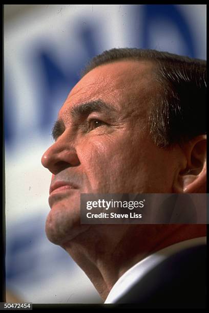 Right-wing conservative columnist/pundit & Repub. Presidential primary cand. Pat Buchanan .
