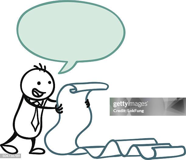 stockillustraties, clipart, cartoons en iconen met big speech - politieverklaring