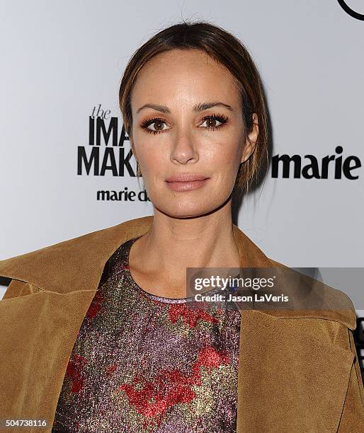 Catt Sadler attends the 2016 Marie Claire Image Maker Awards at Chateau Marmont on January 12, 2016 in Los Angeles, California.