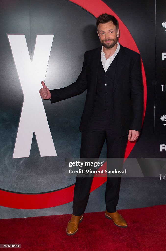 Premiere Of Fox's "The X-Files" - Arrivals