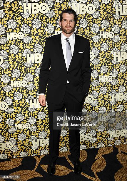 Actor Timothy Simons attends HBO's post 2016 Golden Globe Awards party at Circa 55 Restaurant on January 10, 2016 in Los Angeles, California.