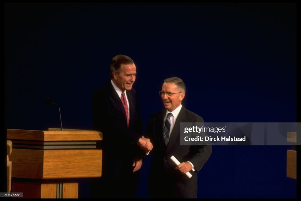 George H. W. Bush;H. Ross Perot
