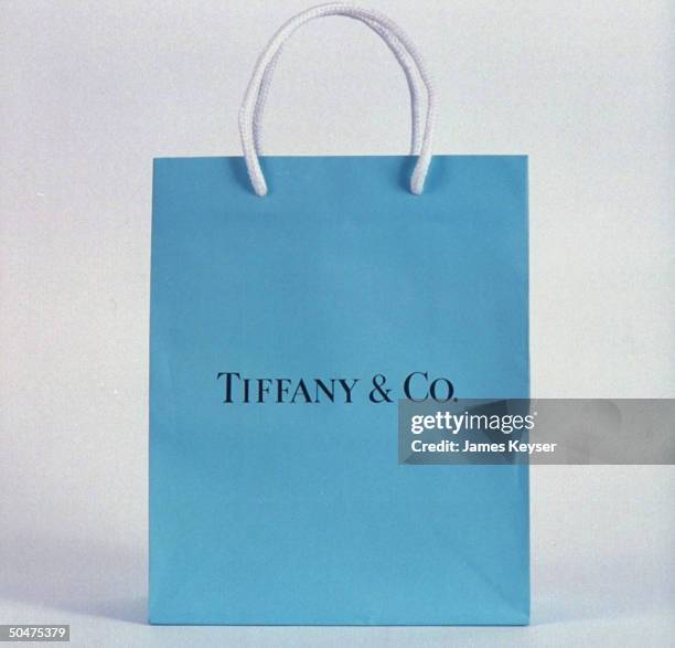 Tiffany & Co. Shopping bag.