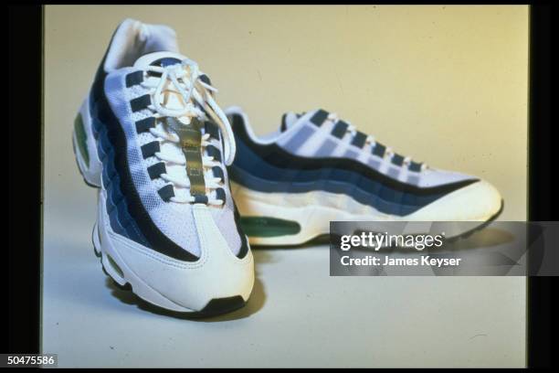 New model of shoe by Nike fr. The Air Max line of air cushioned sneakers.