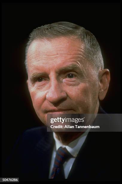 Businessman-turned-politician H. Ross Perot. NO CAPS