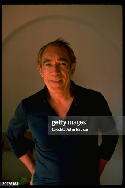 Actor Anthony Quinn during filming of motion picture Mohammed The Messenger Of God.