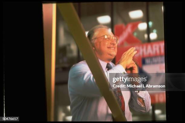 KMart CEO Joseph Antonin prob. In a store; no caps,