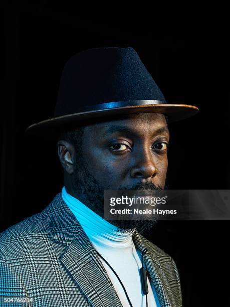 Rapper, singer, songwriter, entrepreneur, actor, DJ, record producer, and philanthropist will.i.am is photographed for the Times on December 21, 2015...