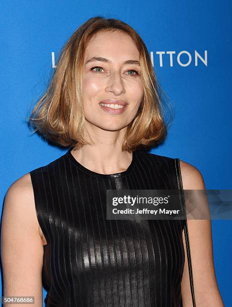 Personality/journalist Alexandra Golovanoff arrives at the 6th Biennial UNICEF Ball at the Beverly Wilshire Four Seasons Hotel on January 12, 2016 in...