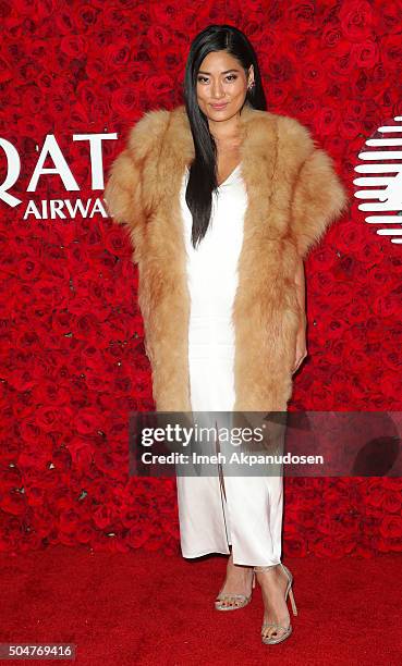 Composer Chloe Flower attends the Qatar Airways Los Angeles Gala at Dolby Theatre on January 12, 2016 in Hollywood, California.