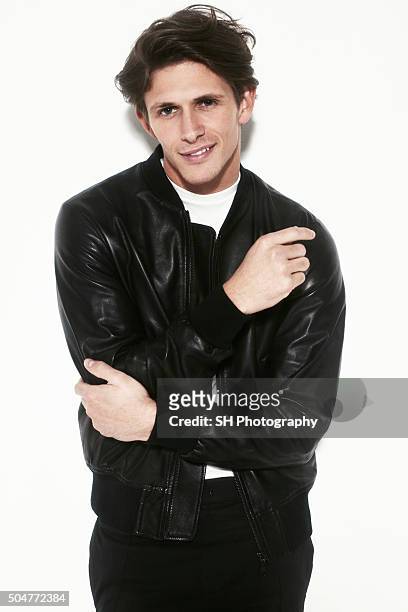 Tv personality via the Only Way is Essex, Jake Hall is photographed on March 20, 2015 in London, England.