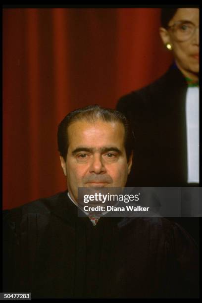 Supreme Court Justice Antonin Scalia .