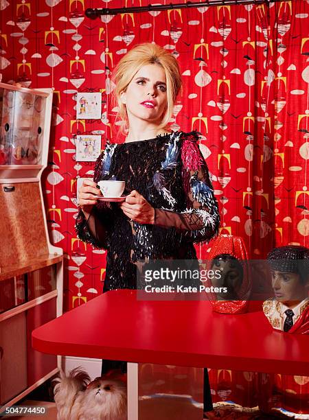 Singer Paloma Faith is photographed for the Telegraph on July 15, 2015 in London, England.