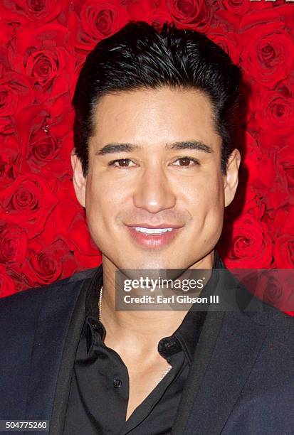 Mario Lopez attends the Qatar Airways Los Angeles Gala at Dolby Theatre on January 12, 2016 in Hollywood, California.