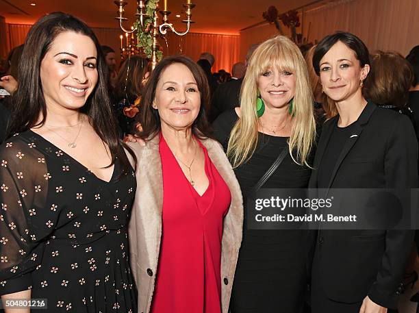 Alana Phillips, Arlene Phillips, Jo Wood and Leah Wood attend the opening night reception of the English National Ballet's "Le Corsaire", hosted by...