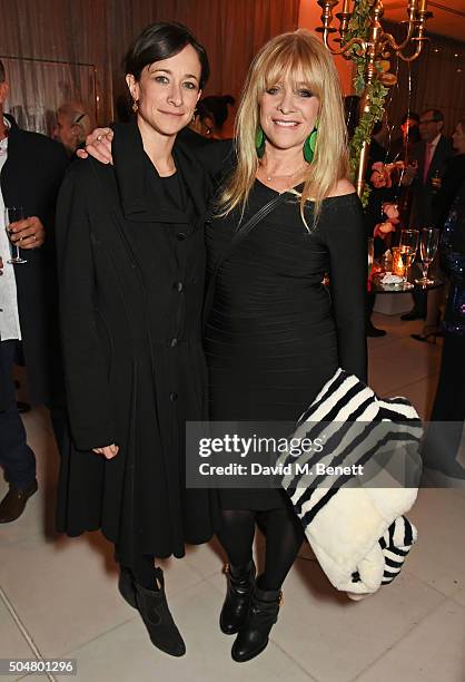 Leah Wood and Jo Wood attend the opening night reception of the English National Ballet's "Le Corsaire", hosted by St Martins Lane, on January 13,...